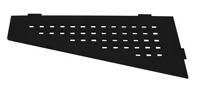 TEBO fsz-i sarokpolc STOCKHOLM fekete 295*154*60mm