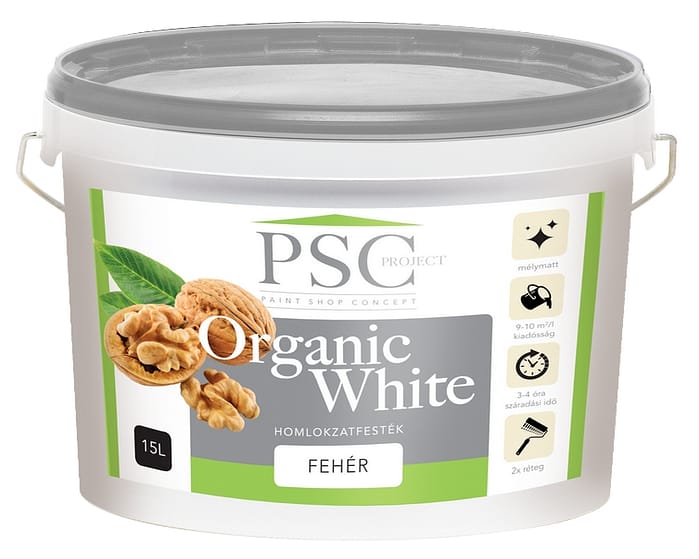 ORGANIC WHITE (DIÓ)  homlokzatfesték