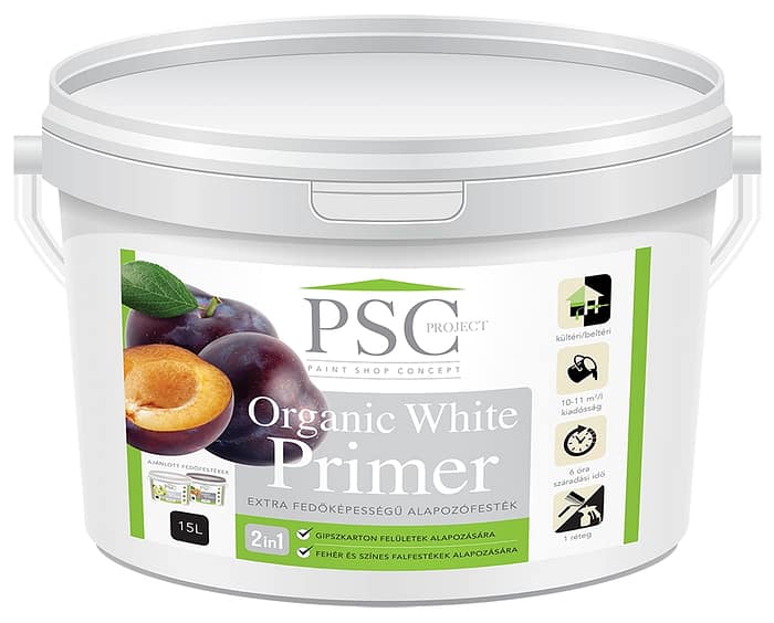 ORGANIC WHITE (SZILVA) alapozófesték