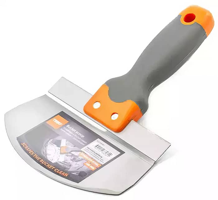 TEBO spatula, félkör alakú 165mm