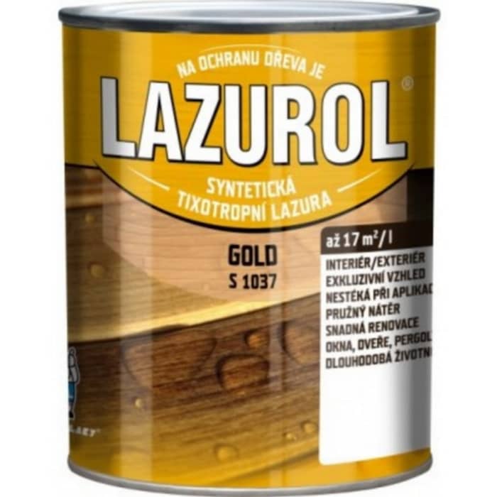 LAZUROL GOLD vastaglazúr 0,75l