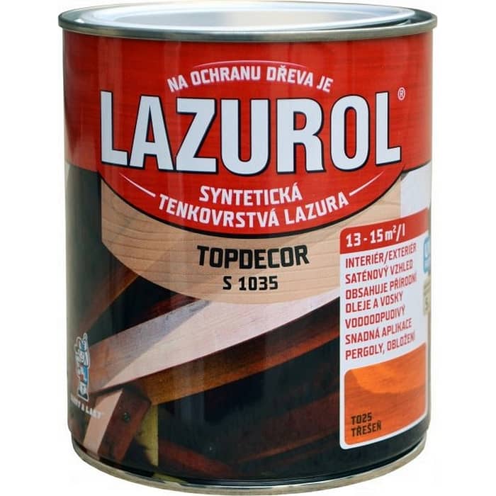 LAZUROL TOPDECOR matt oldószeres vékonylazúr