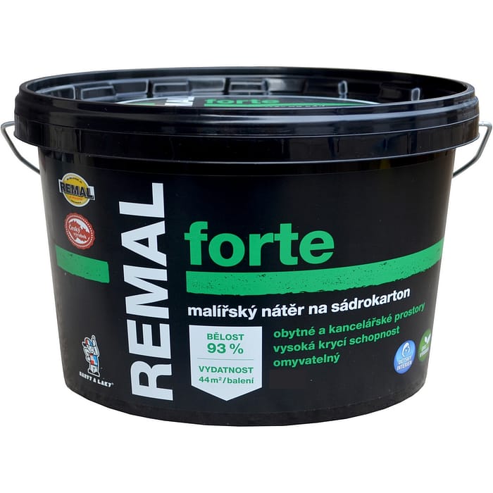 REMAL FORTE beltéri mosható falfesték fehér 1kg