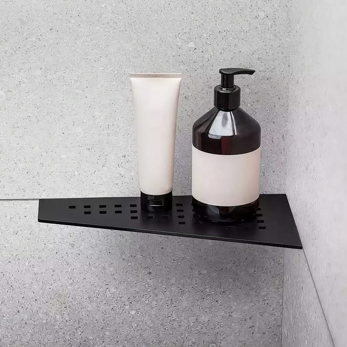 TEBO fsz-i sarokpolc STOCKHOLM fekete 295*154*60mm - Image 2