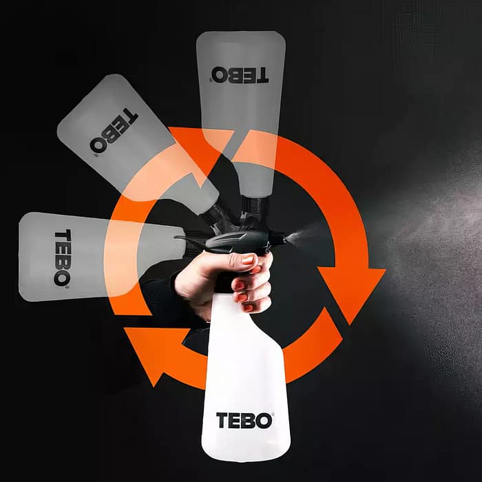 TEBO permetező 360 fok,630ml