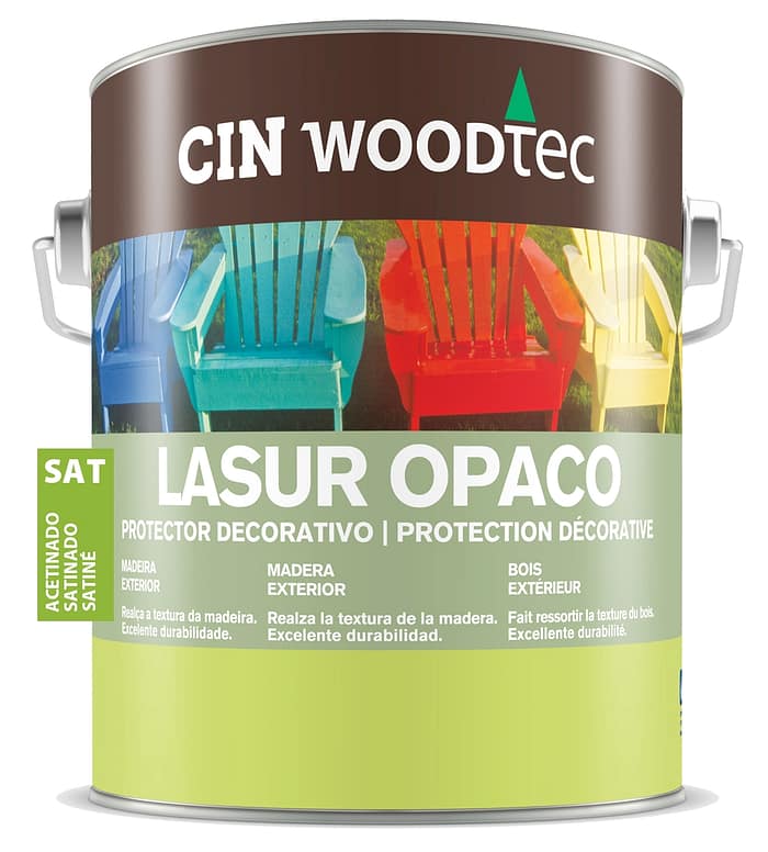 WOODTEC OPACO  selyemfényű vízbázisú lazúr 3 in 1