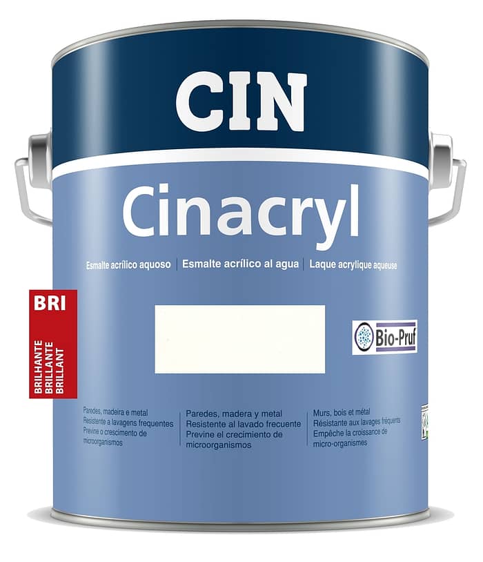 CINACRYL zománcfesték Bio-Pruf TM fehér Fényes
