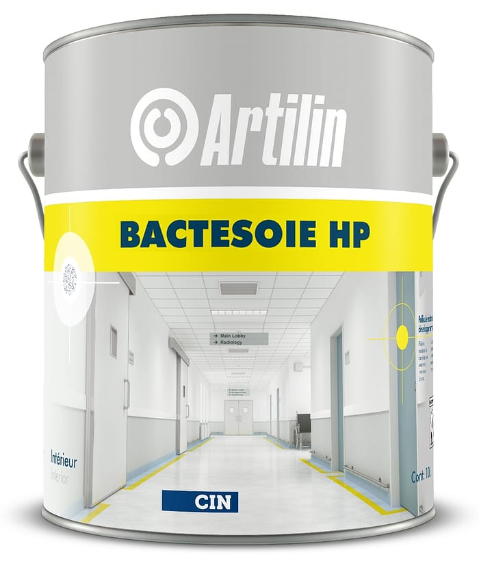 ARTILIN BACTESOIE HP Antibakteriális ezüsttartalmú ipari festék fehér 10L